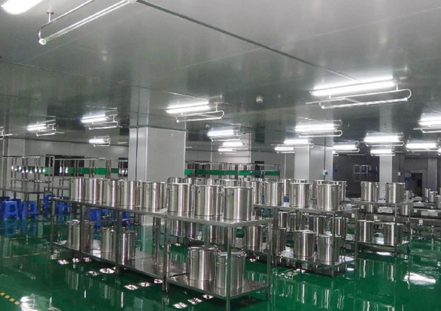 飲料廠10萬級潔凈車間圖片 飲料廠10萬級潔凈車間圖片