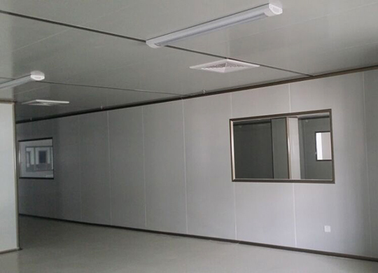 潔凈室裝修隔墻施工圖片 潔凈室裝修隔墻施工圖片