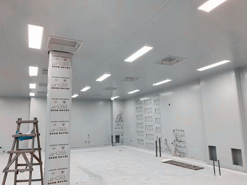 電子光學潔凈車間施工圖片 電子光學潔凈車間施工圖片