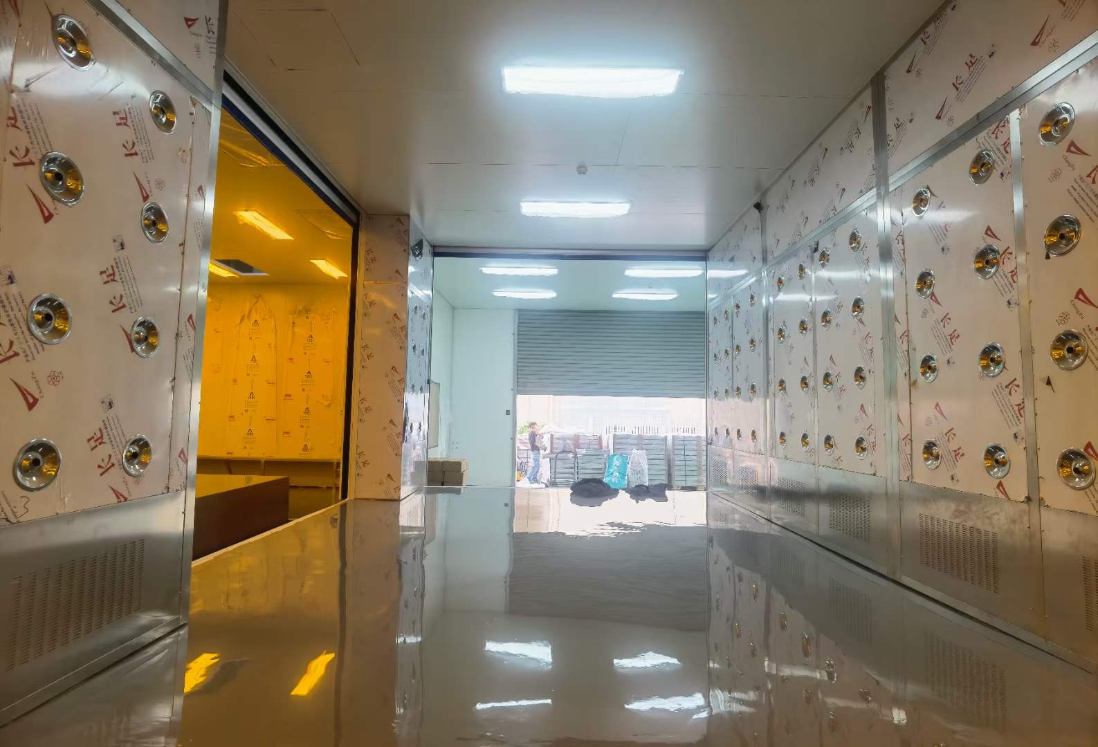 千級潔凈室裝修施工圖片 千級潔凈室裝修施工圖片